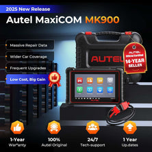 Autel MaxiCOM MK900 Diagnostic Scanner, Same as MK900BT, Up of MK808S MK808BT PRO, MaxiCheck MX900, MX808S, 40+ Service, 3000+ Active Tests, All System Diagnose, CAN-FD&DOIP, OS 11, FCA SGW